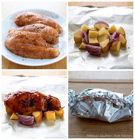 barbecue-chicken-and-potato-foil-packs image
