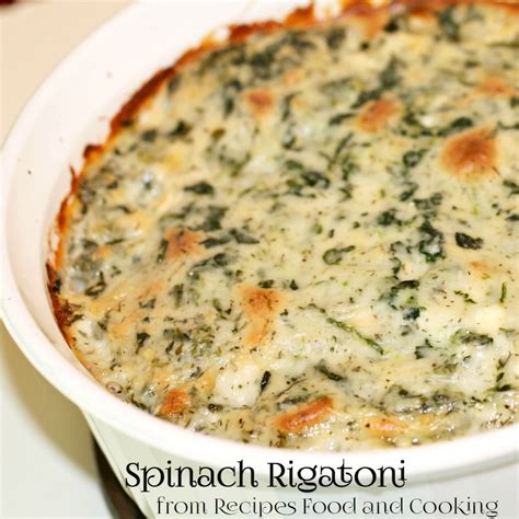 creamy-spinach-rigatoni-recipes-food-and-cooking image