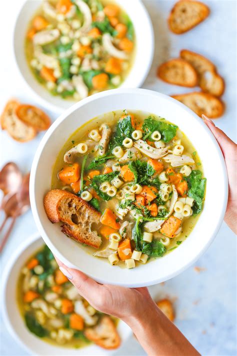 sweet-potato-chicken-noodle-soup-damn-delicious image