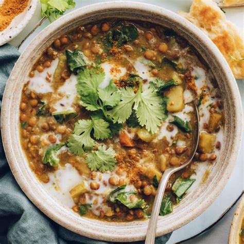instant-pot-curried-lentil-soup-indian-inspired image