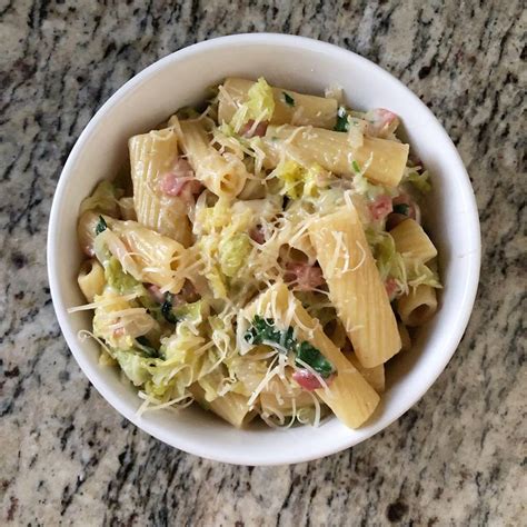 rigatoni-with-cabbage-and-fontina-carrie-richins image