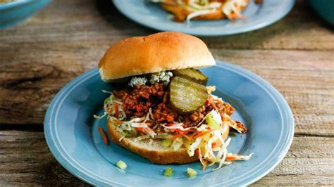 buffalo-joes-with-blue-cheese-and-carrot-celery-slaw image