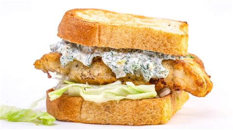 rachael-rays-crunchy-fried-fish-sandwich-with-yogurt image