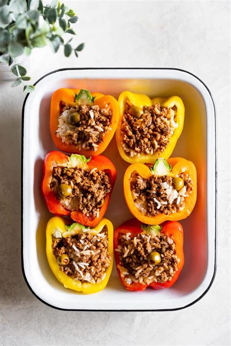 cuban-stuffed-peppers-ajies-rellenos-a-sassy-spoon image