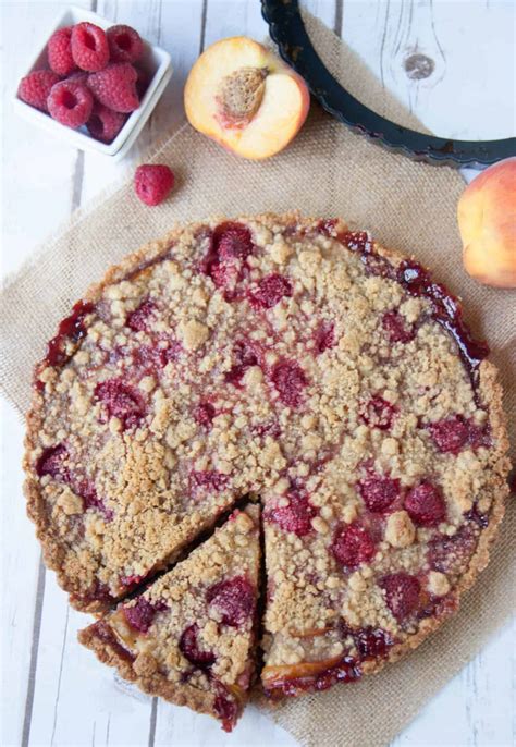 peach-raspberry-tart-boston-girl-bakes image