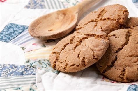 the-best-chewy-moist-molasses-cookie-recipe-in-the image