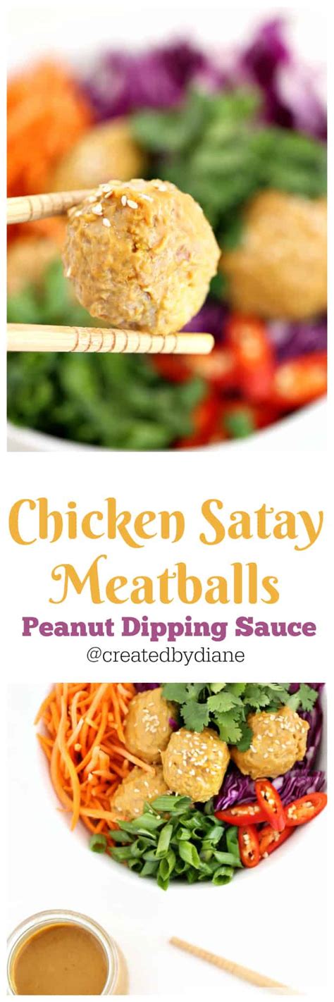 chicken-satay-meatballs-created-by-diane image