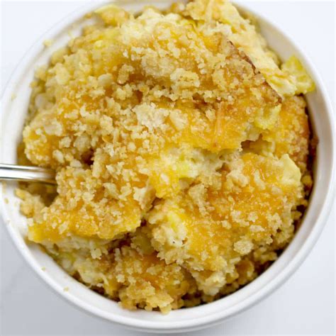 southern-squash-casserole-with-cracker-crumb-topping image