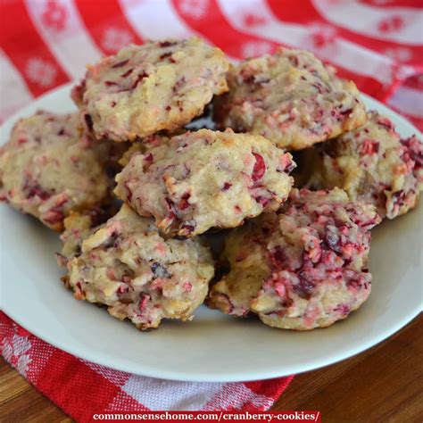 cranberry-cookies-made-with-fresh-cranberries-and image