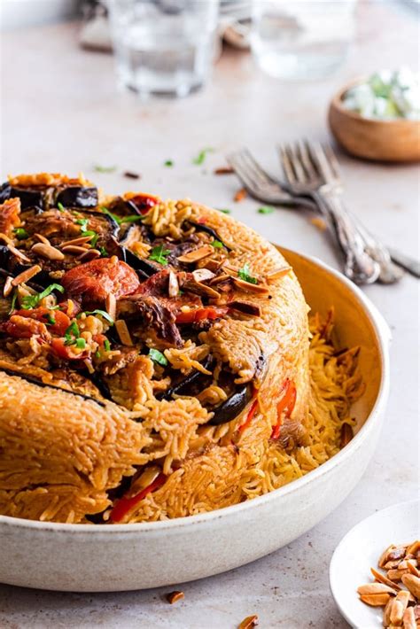 maqluba-makloubeh-with-lamb-arabic-rice-dish image