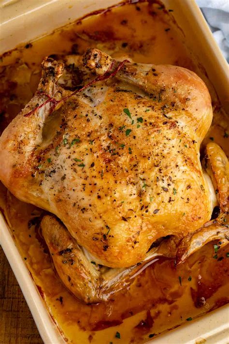 perfect-simple-roast-chicken-crispiest-skin-juciest image
