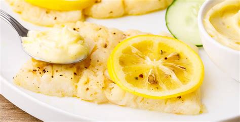 really-easy-baked-halibut-recipe-with-garlic-lemon image