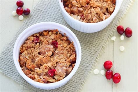pear-cranberry-crisp-with-white-chocolate-dessert image