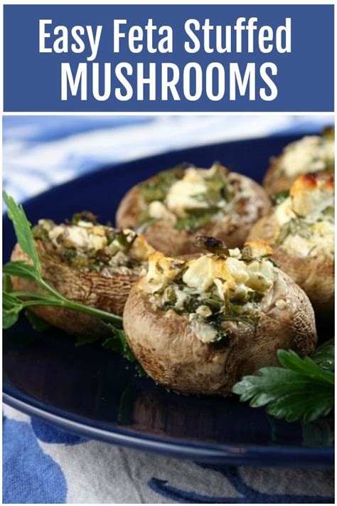 feta-stuffed-mushrooms-recipe-girl image
