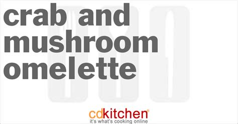 crab-and-mushroom-omelette-recipe-cdkitchencom image