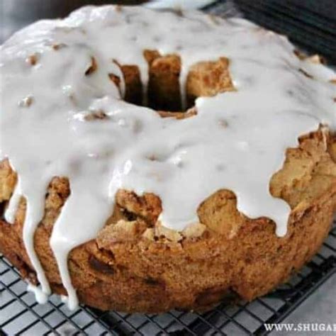 apple-cake-with-honey-glaze-recipe-shugary-sweets image