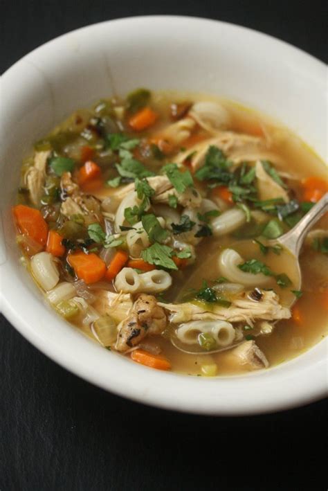 turkey-noodle-soup-with-ginger-and-cilantro-feed image
