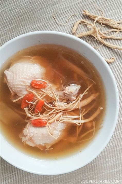 ginseng-chicken-soup-recipe-人参须鸡汤-souper image