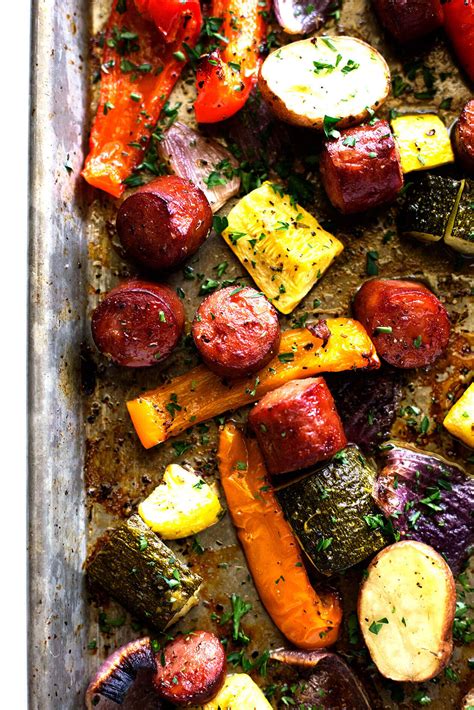 one-pan-smoked-sausage-with-potatoes-and-veggies image