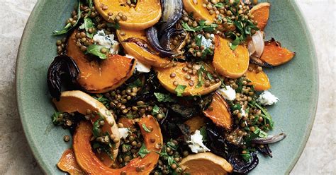 yotam-ottolenghis-roasted-butternut-squash-with-lentils image
