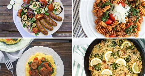sixteen-healthy-dinners-to-make-with-chicken-sausage image