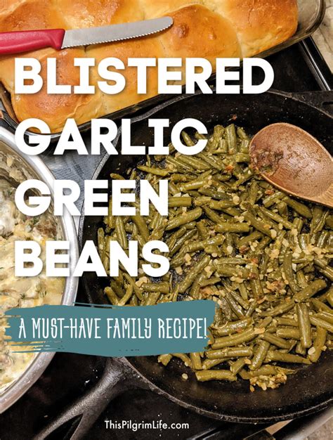blistered-garlic-green-beans-with-canned-green-beans image