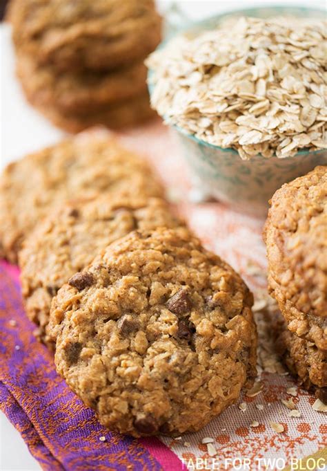 chewy-honey-oatmeal-chocolate-chip-cookies image