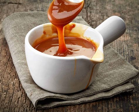 classic-homemade-caramel-sauce-the-daring-gourmet image