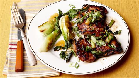 spicy-and-sweet-chicken-thighs-with-seared-scallion image