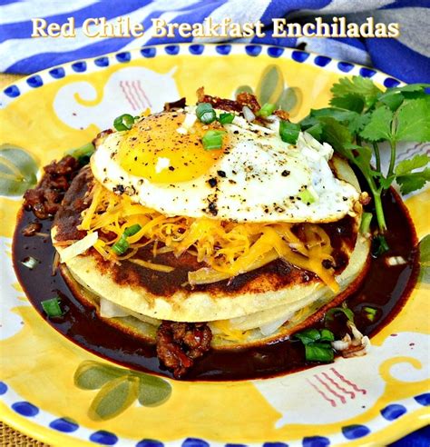 red-chile-chorizo-and-cheese-breakfast-enchiladas image