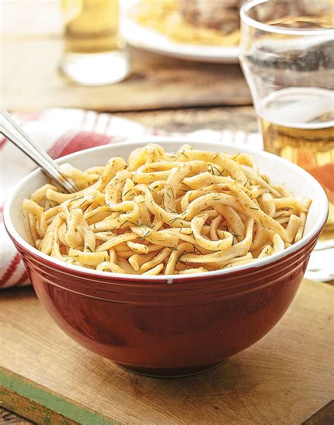 dilled-kluski-noodles-recipe-cuisine-at-home image