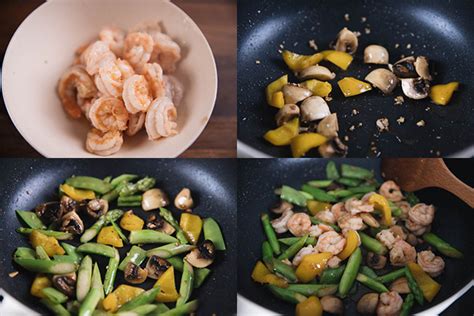 shrimp-and-vegetable-stir-fry-china-sichuan-food image