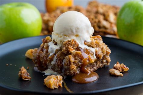caramel-apple-crisp-bars-closet-cooking image