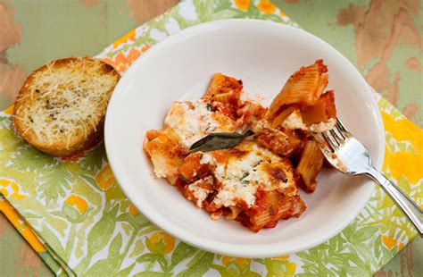 baked-pasta-with-butternut-squash-ricotta-cheese image