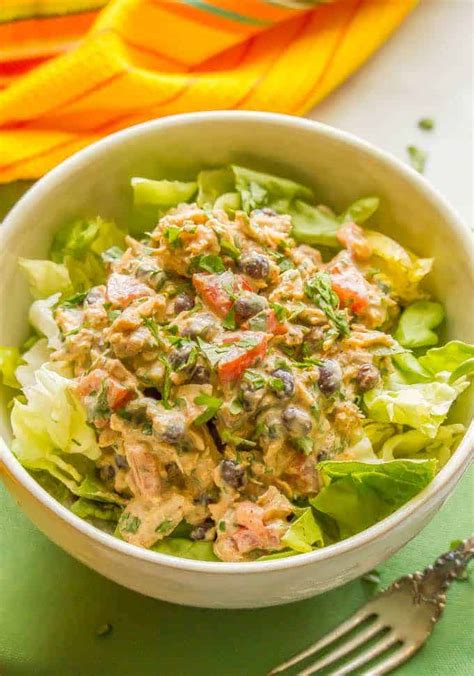 southwest-tuna-salad-family-food-on-the-table image