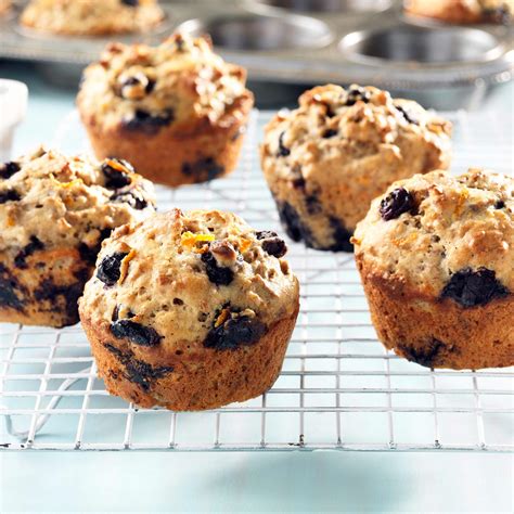 blueberry-orange-yogurt-bran-muffins image