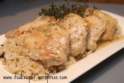 pork-chops-in-creamy-shallot-sauce-it-is-a-keeper image