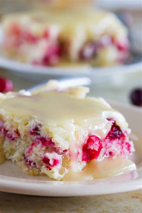 cranberry-cake-with-warm-butter-sauce-taste-and-tell image