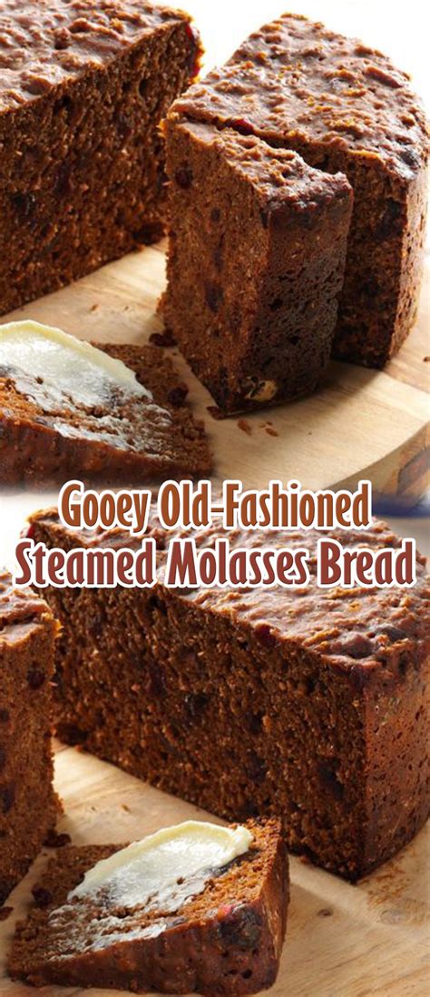gooey-old-fashioned-steamed-molasses-bread image