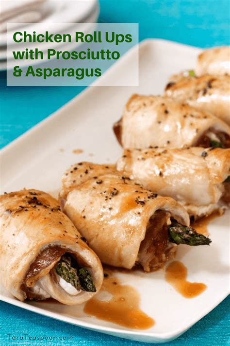 easy-chicken-and-asparagus-roll-ups-with-prosciutto image