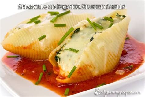 spinach-and-ricotta-stuffed-shells-all-food image