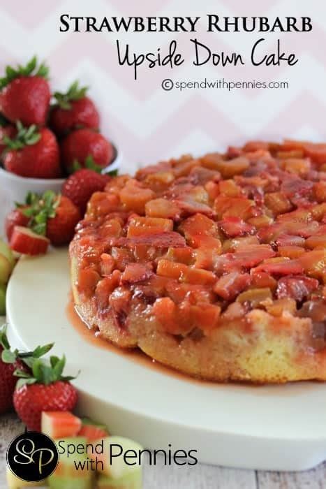 rhubarb-upside-down-cake-spend-with-pennies image