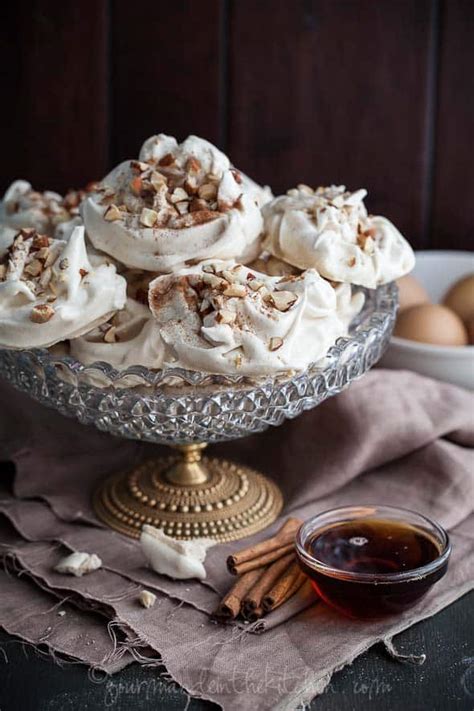 maple-cinnamon-meringues-with-toasted-almonds-paleo image