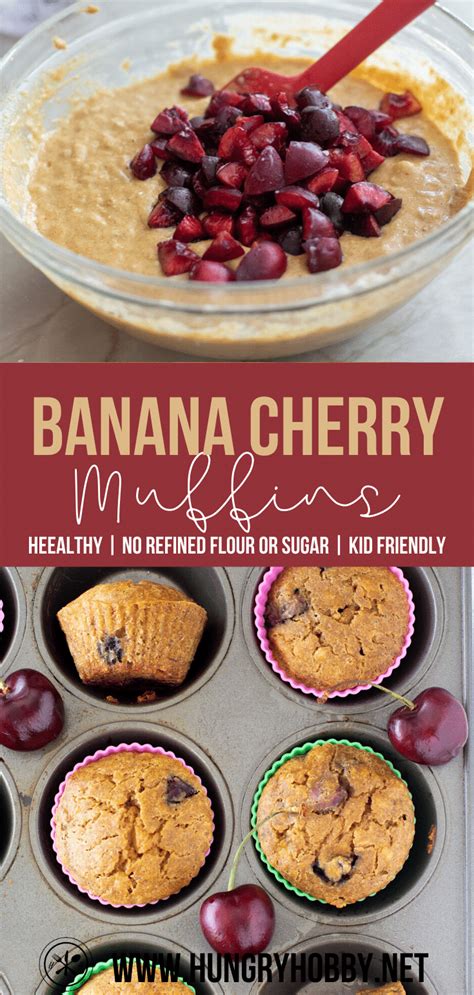 banana-cherry-muffins-hungry-hobby image