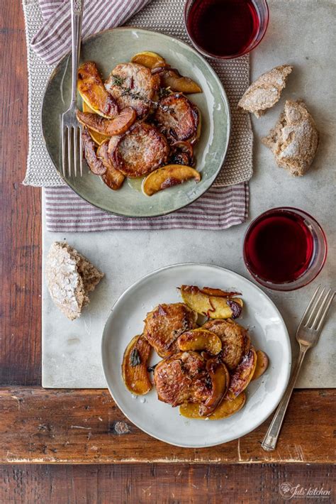 pork-tenderloin-medallions-with-apples-and-onions image