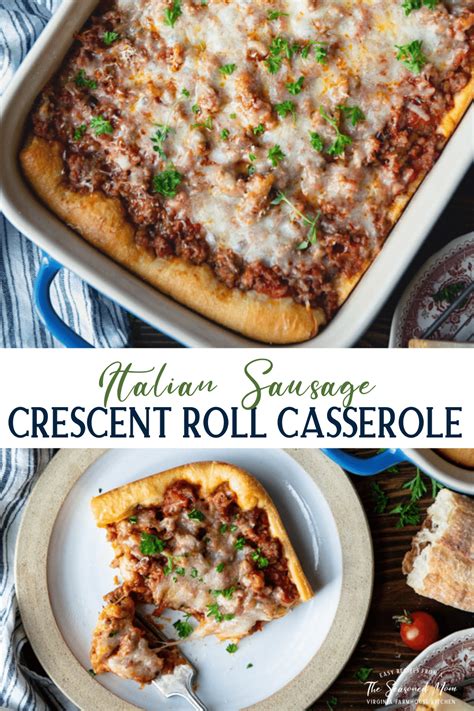 italian-sausage-crescent-roll-casserole-the-seasoned image
