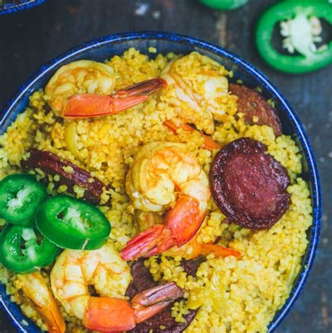 20-minute-couscous-recipe-with-shrimp-and-chorizo image