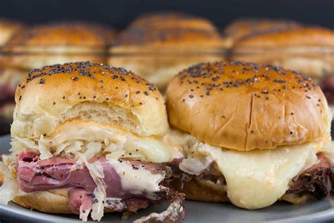 pastrami-and-swiss-cheese-sliders-dont-sweat-the image