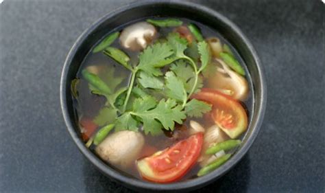 clear-mushroom-lemongrass-soup-real-thai image