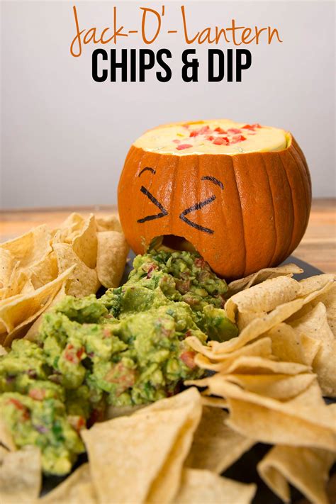 jack-o-lantern-chips-and-dip-recipe-by-tasty image